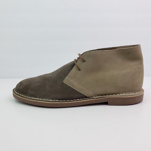 Robert Wayne Greyson Mens Size 11 D Beige Taupe Suede Leather Chukka Boots main image 5